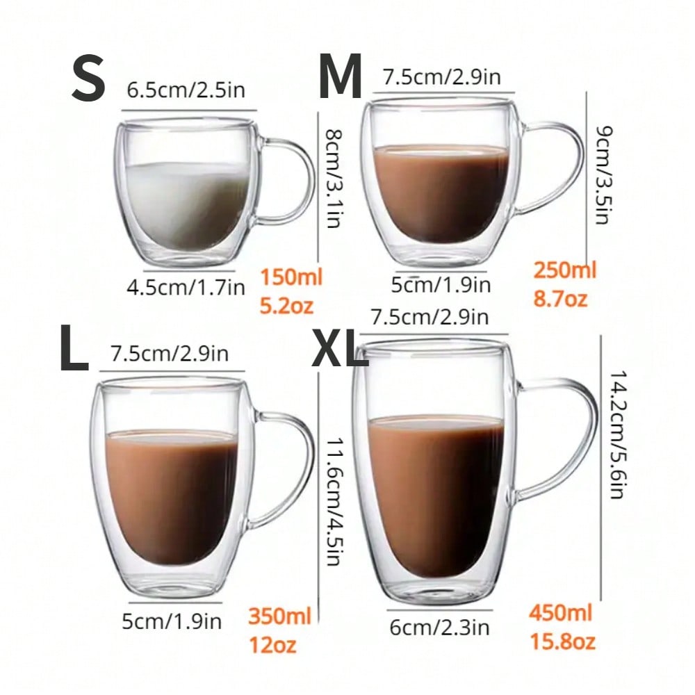 1 adet çift duvarlı cam bardak - Espresso Shot Glass incelemesi ve fiyatı